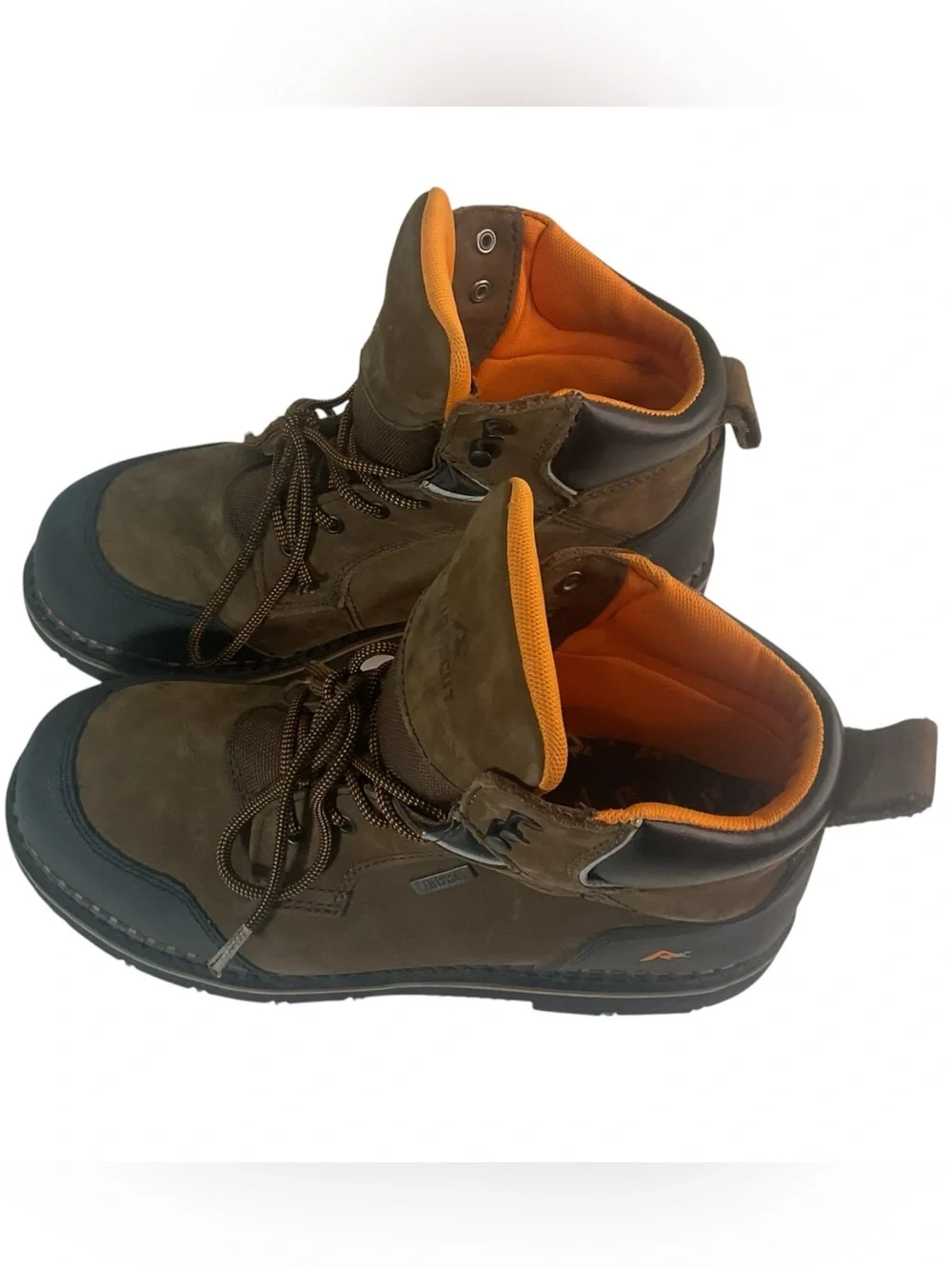 Ridgecut RCT002TS Men’s Waterproof Steel Toe Work Boots Brown Leather Size 11 W